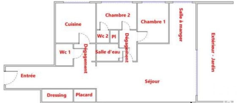 Appartement 4 pièces de 99 m² à Saint-Maur-des-Fossés (94100)