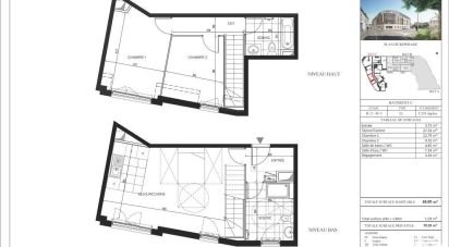 Apartment 3 rooms of 69 m² in Houilles (78800)