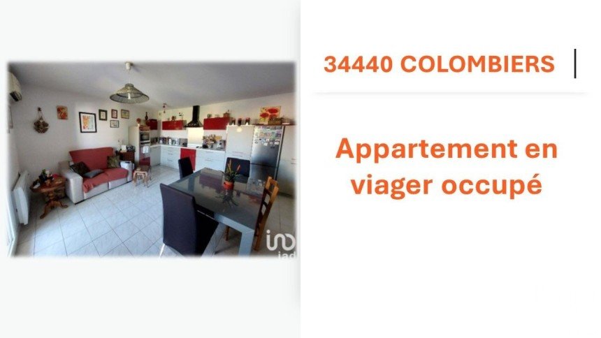 Vente Appartement 60m² 3 Pièces à Colombiers (34440) - Iad France