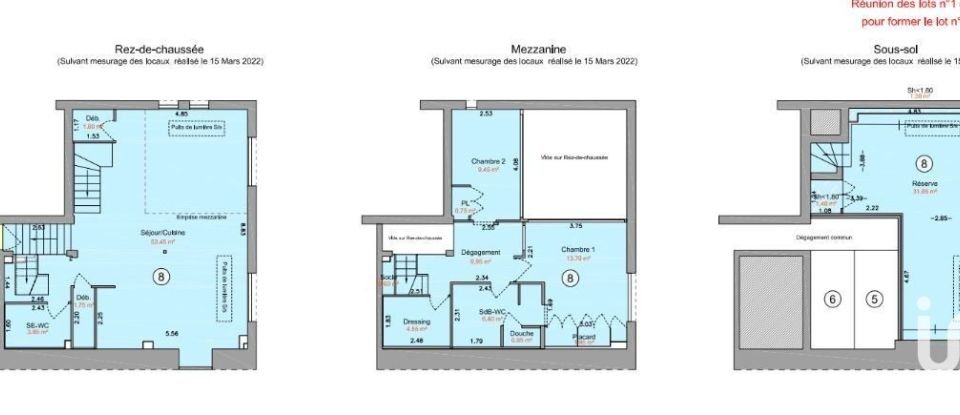 Appartement 4 pièces de 125 m² à Paris (75019)