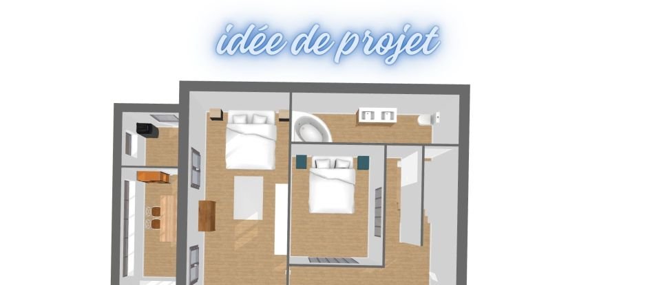 Maison 5 pièces de 80 m² à Cherbourg-en-Cotentin (50120)
