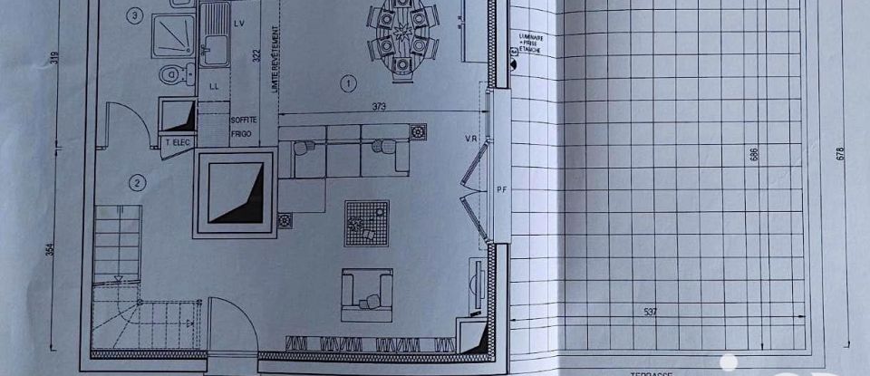 Duplex 4 pièces de 83 m² à - (95220)