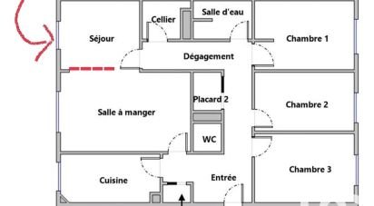 Apartment 5 rooms of 86 m² in Le Blanc-Mesnil (93150)