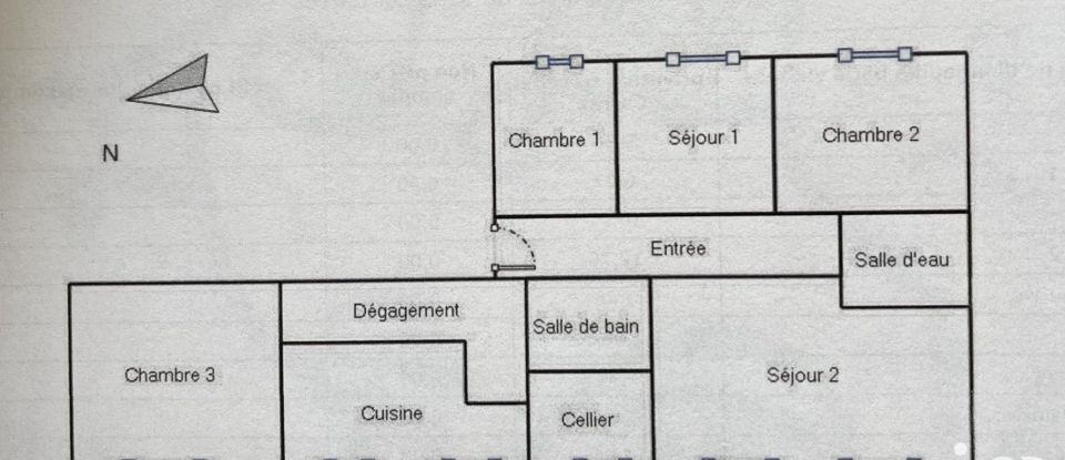 Appartement 5 pièces de 105 m² à Paris (75012)