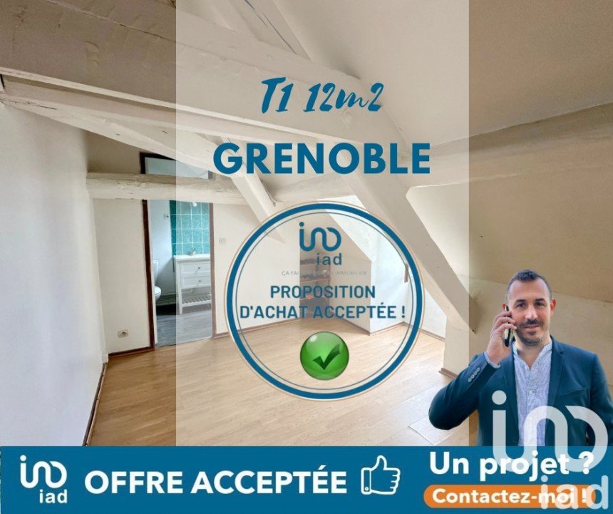 Vente Appartement 12m² 1 Pièce à Grenoble (38000) - Iad France
