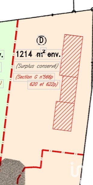 Terrain de 1 214 m² à Ferrières-en-Gâtinais (45210)