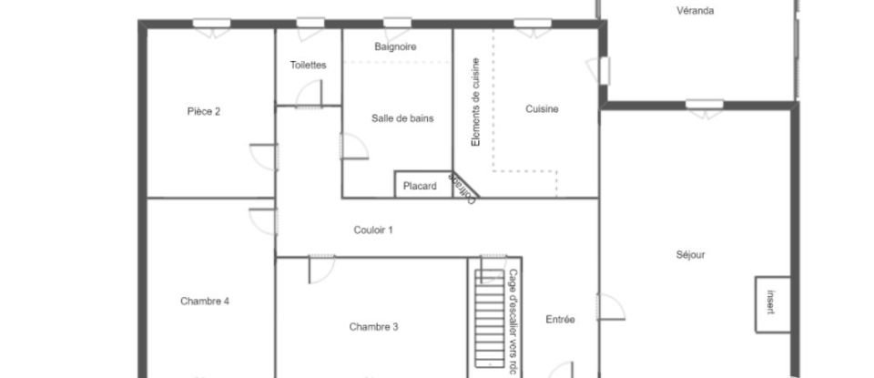 Maison traditionnelle 6 pièces de 109 m² à Le Passage (47520)