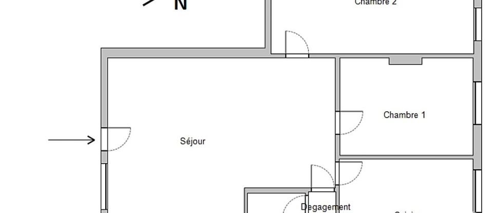 Appartement 3 pièces de 89 m² à Saint-Étienne (42000)