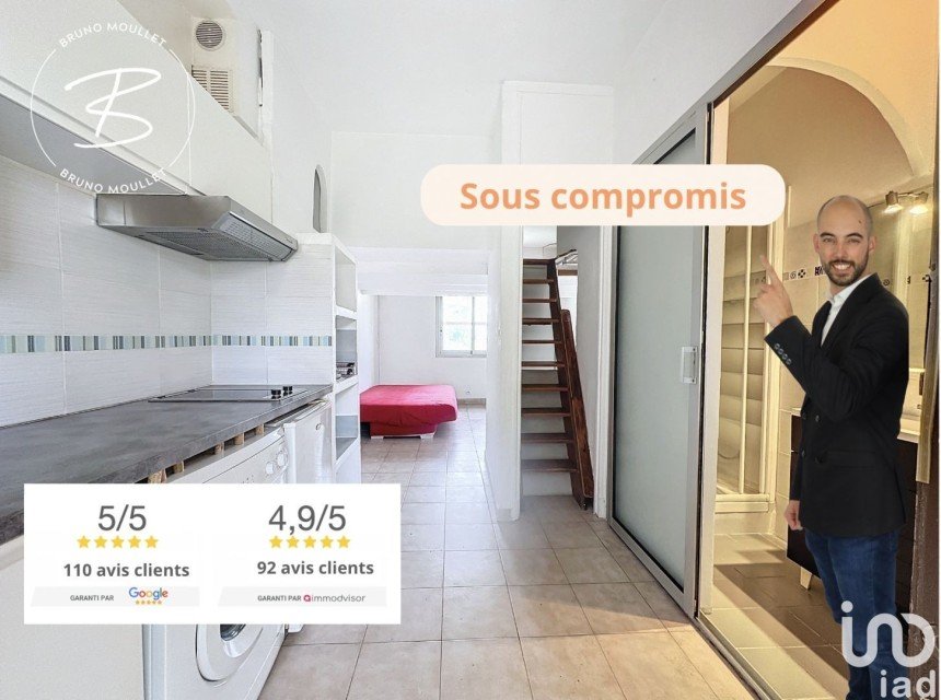 Appartement 1 pièce de 23 m² à Toulon (83000)