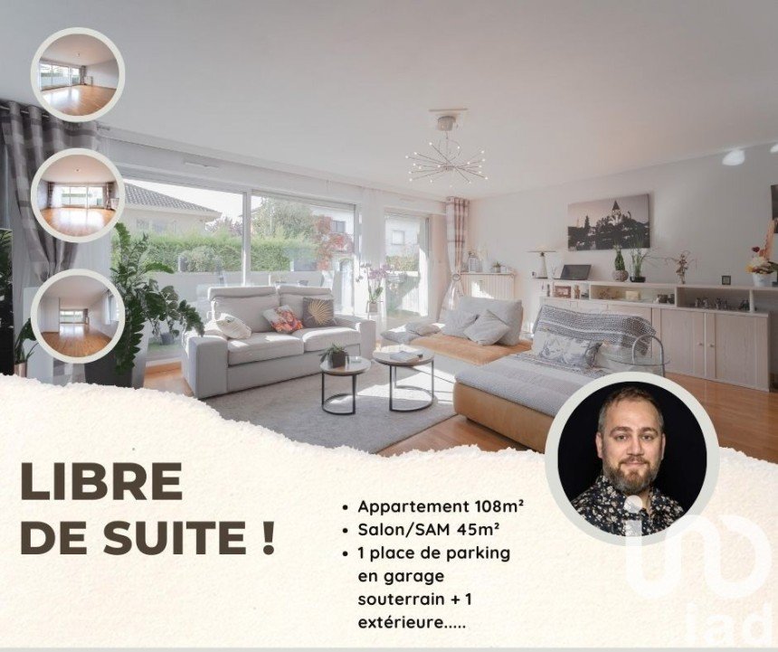 Appartement 4 pièces de 108 m² à Metz (57070)