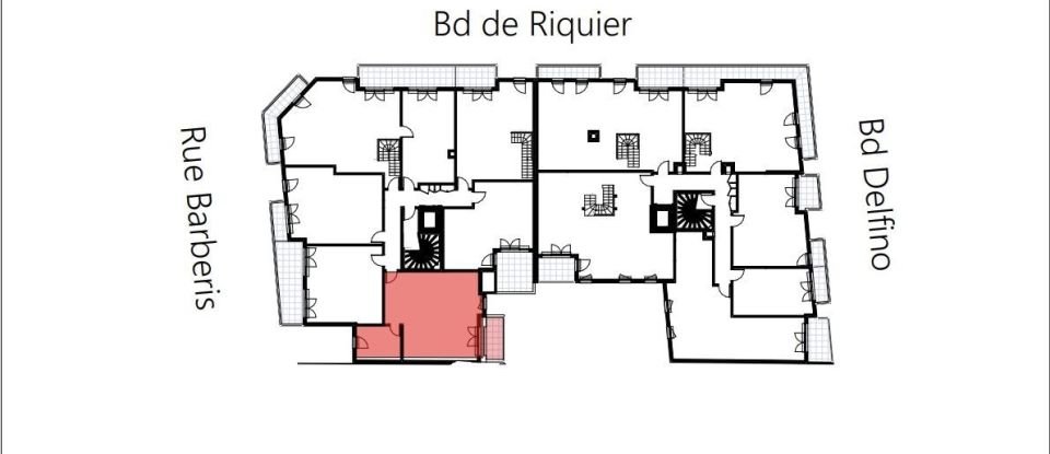 Appartement 3 pièces de 61 m² à Nice (06300)
