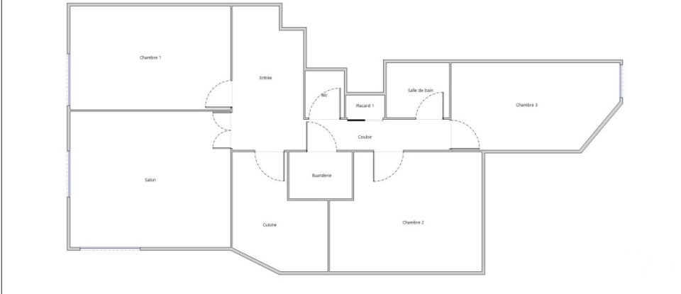 Appartement 4 pièces de 82 m² à Livry-Gargan (93190)