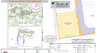 Land of 575 m² in Hinx (40180)