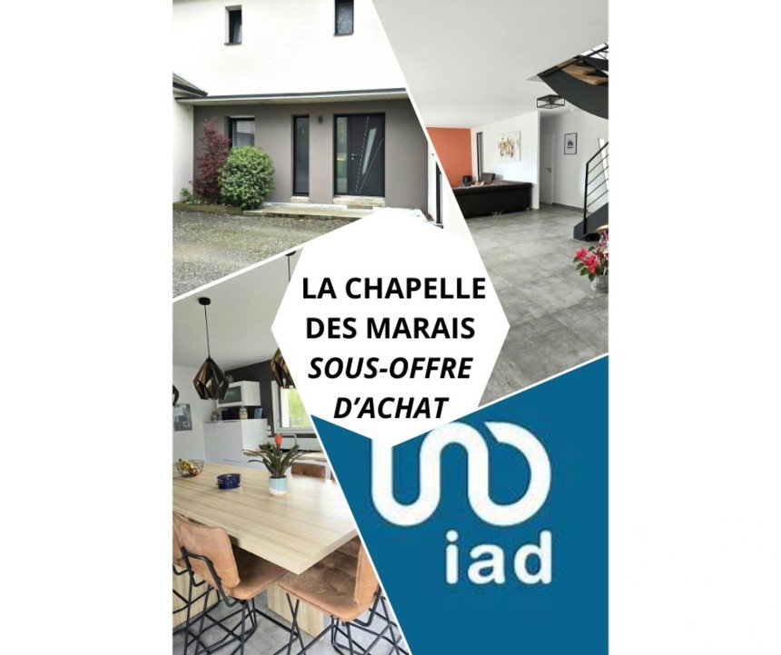 Traditional house 7 rooms of 192 m² in La Chapelle-des-Marais (44410)