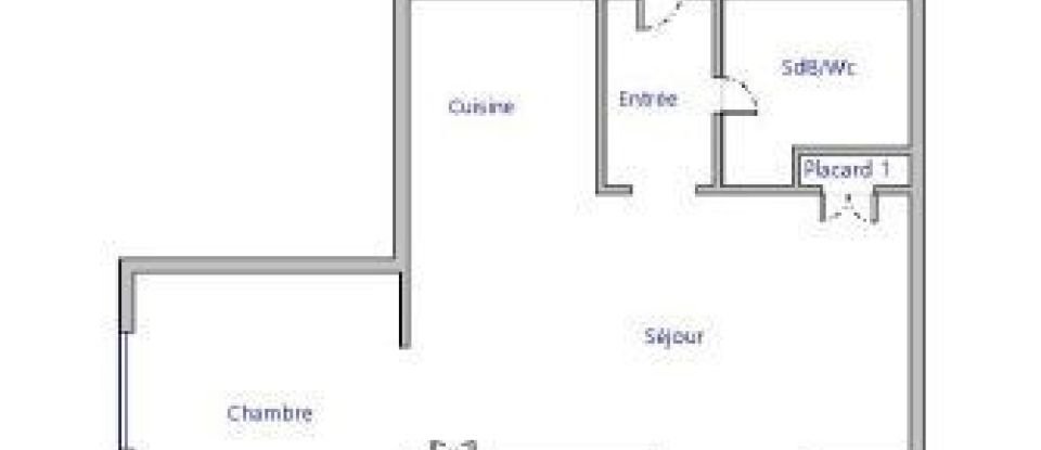 Apartment 2 rooms of 41 m² in Toulouse (31400)
