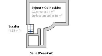 Appartement 1 pièce de 9 m² à Paris (75001)