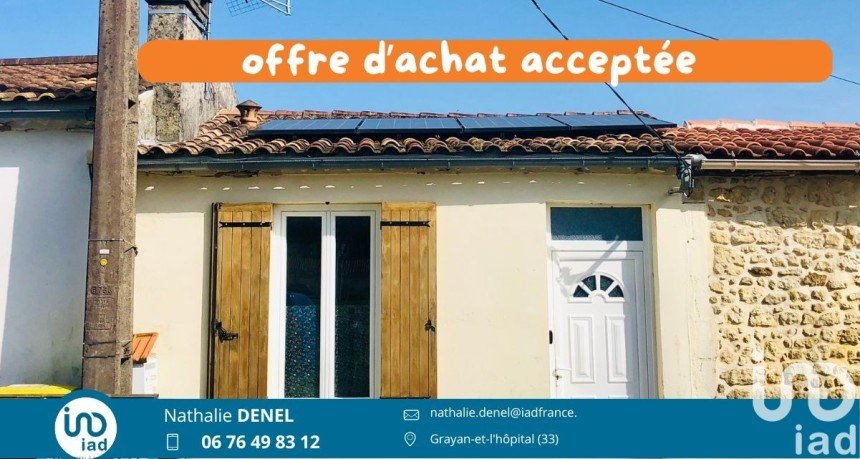 Town house 2 rooms of 50 m² in Lesparre-Médoc (33340)