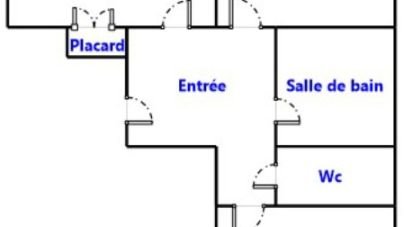 Apartment 2 rooms of 51 m² in Brest (29200)