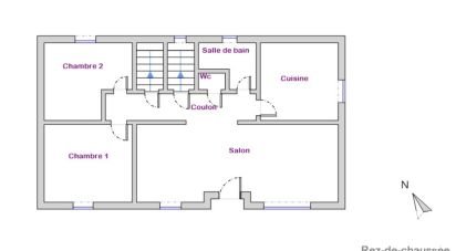 Maison traditionnelle 6 pièces de 111 m² à Hénansal (22400)