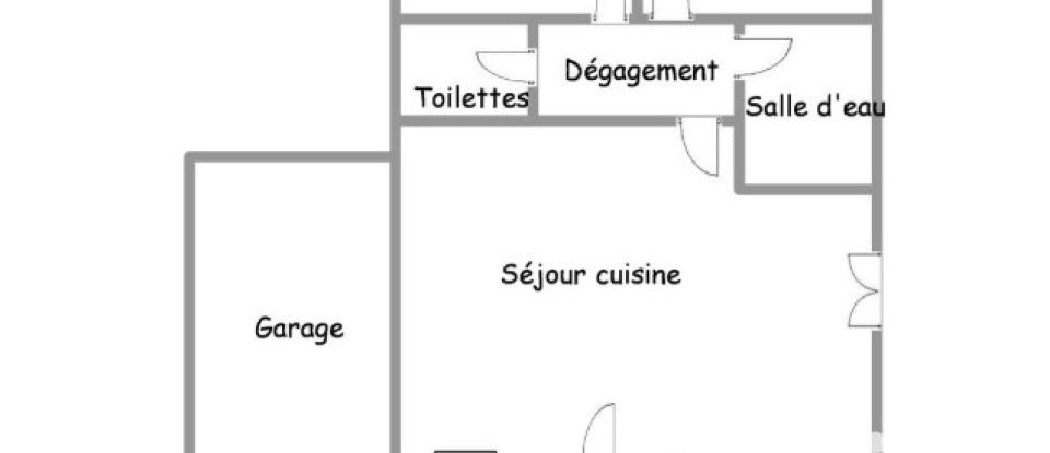 Maison traditionnelle 3 pièces de 73 m² à Sigean (11130)
