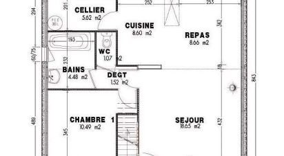Maison 6 pièces de 90 m² à Saint-Georges-du-Vièvre (27450)