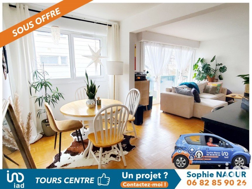 Apartment 4 rooms of 73 m² in Tours (37000)