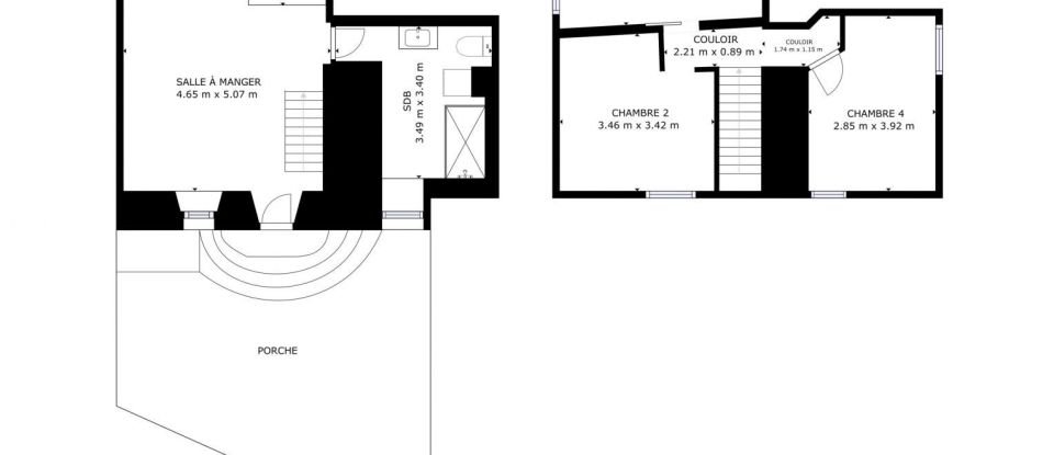 Maison 4 pièces de 67 m² à Bas-en-Basset (43210)