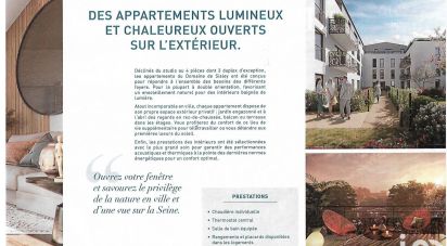 Appartement 1 pièce de 28 m² à Villeneuve-la-Garenne (92390)