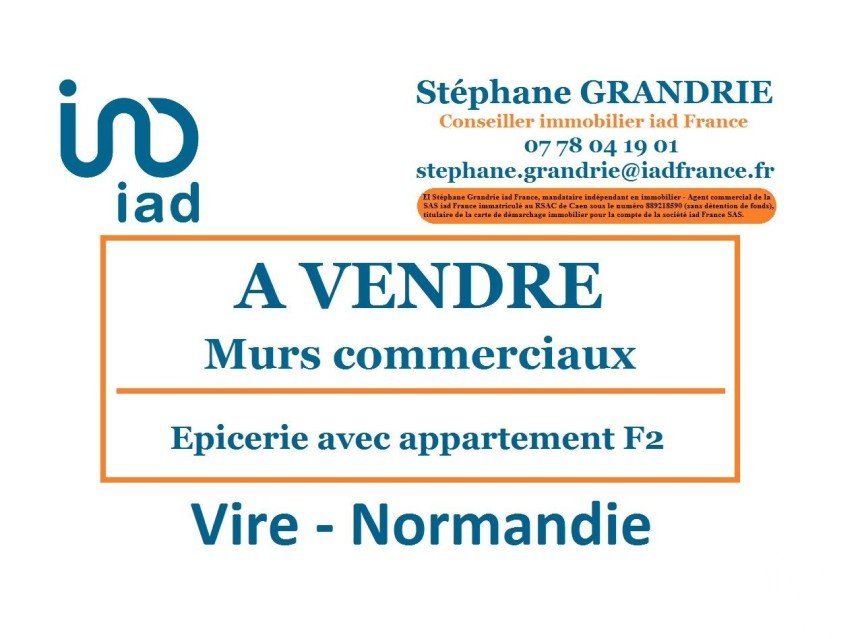 Local d'activités de 100 m² à Vire Normandie (14500)
