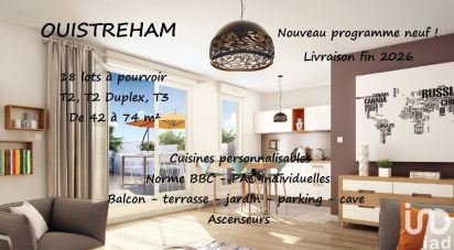 Apartment 2 rooms of 47 m² in Ouistreham (14150)
