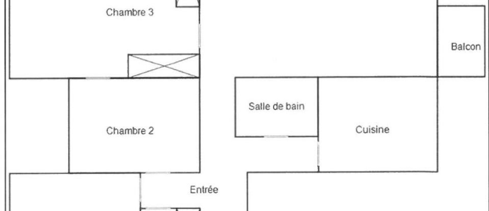 Apartment 5 rooms of 92 m² in Troyes (10000)