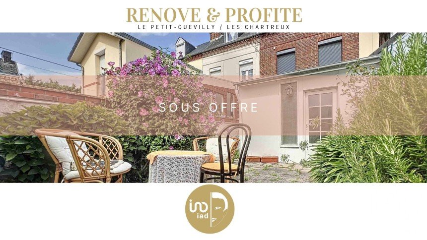 Town house 3 rooms of 49 m² in Le Petit-Quevilly (76140)