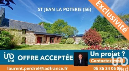 Maison 6 pièces de 130 m² à Saint-Jean-la-Poterie (56350)