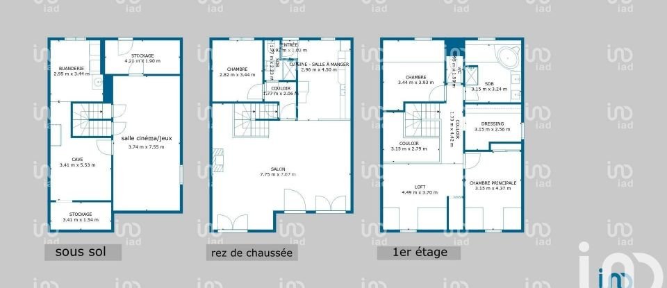 Maison traditionnelle 6 pièces de 125 m² à Morsang-sur-Orge (91390)