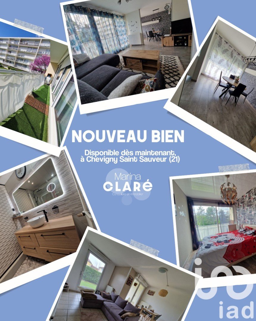 Appartement 5 pièces de 90 m² à Chevigny-Saint-Sauveur (21800)