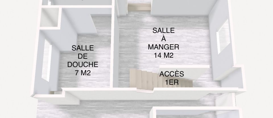 House 3 rooms of 73 m² in Vivier-au-Court (08440)