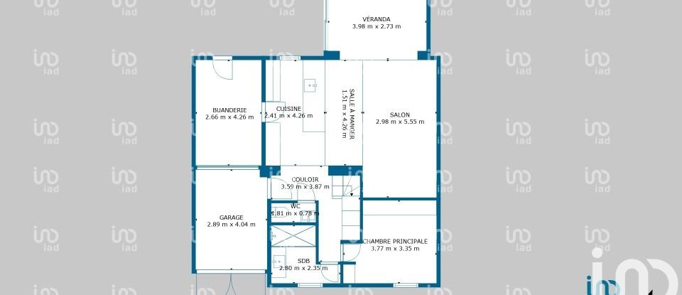 House 4 rooms of 100 m² in La Rochelle (17000)