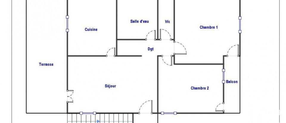 Appartement 3 pièces de 82 m² à Ducos (97224)