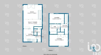 Town house 3 rooms of 69 m² in Machecoul-Saint-Même (44270)