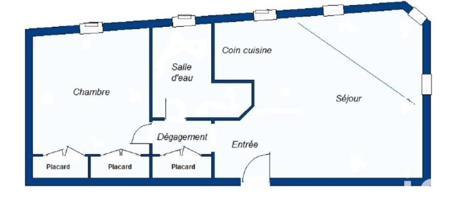 Appartement 2 pièces de 40 m² à Millau (12100)
