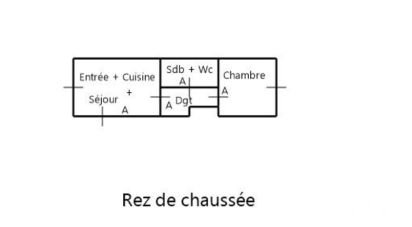 Appartement 2 pièces de 30 m² à Bordeaux (33100)