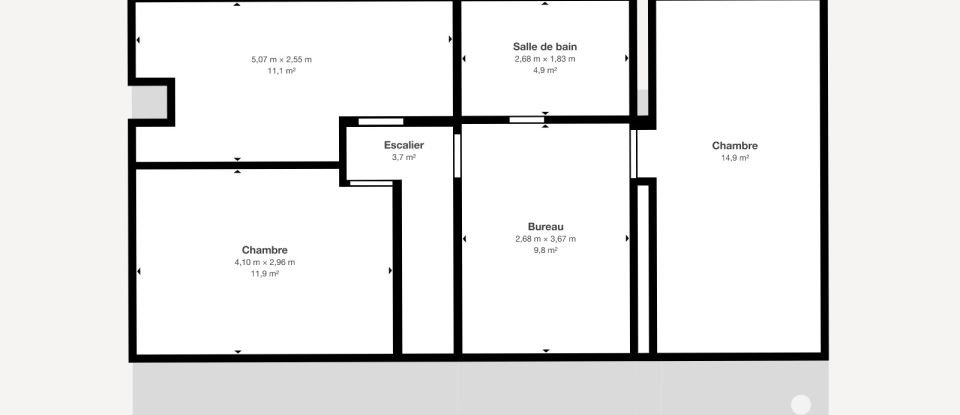 Pavilion 5 rooms of 110 m² in Montmachoux (77940)