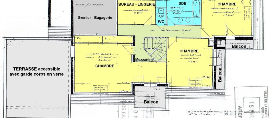 Maison 8 pièces de 190 m² à La Chapelle-sur-Erdre (44240)