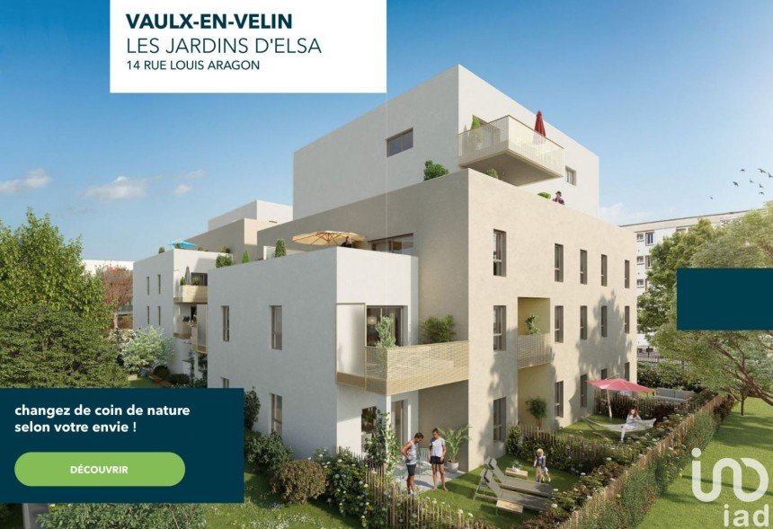 Appartement 3 pièces de 61 m² à Vaulx-en-Velin (69120)
