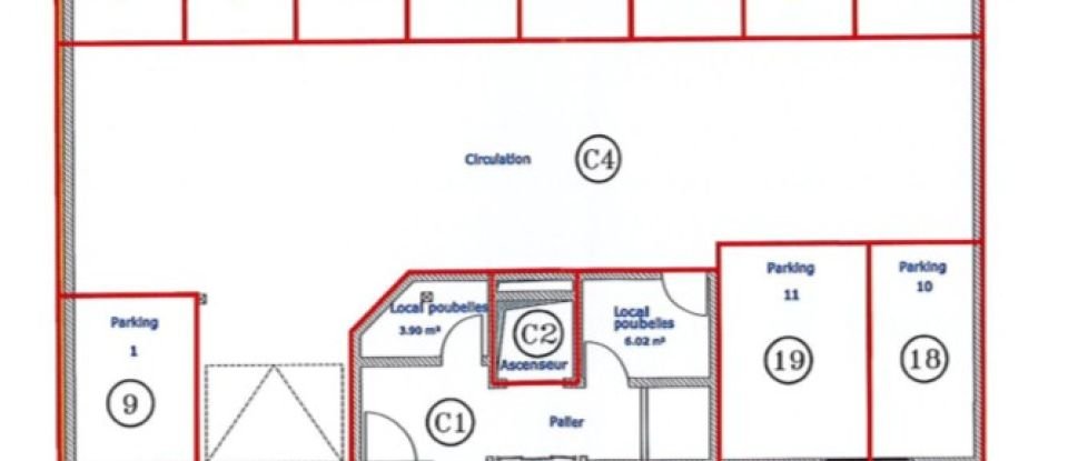 Appartement 4 pièces de 87 m² à Creutzwald (57150)