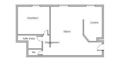 Apartment 2 rooms of 49 m² in Évreux (27000)