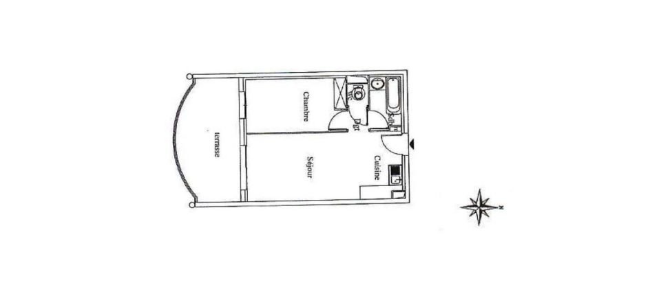 Appartement 2 pièces de 38 m² à Agde (34300)