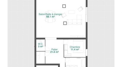 Apartment 3 rooms of 160 m² in Corbeil-Essonnes (91100)