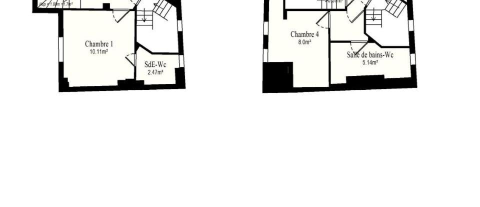 Duplex 5 pièces de 95 m² à Suresnes (92150)