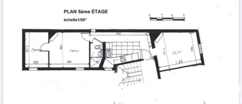 Appartement 3 pièces de 47 m² à Courbevoie (92400)